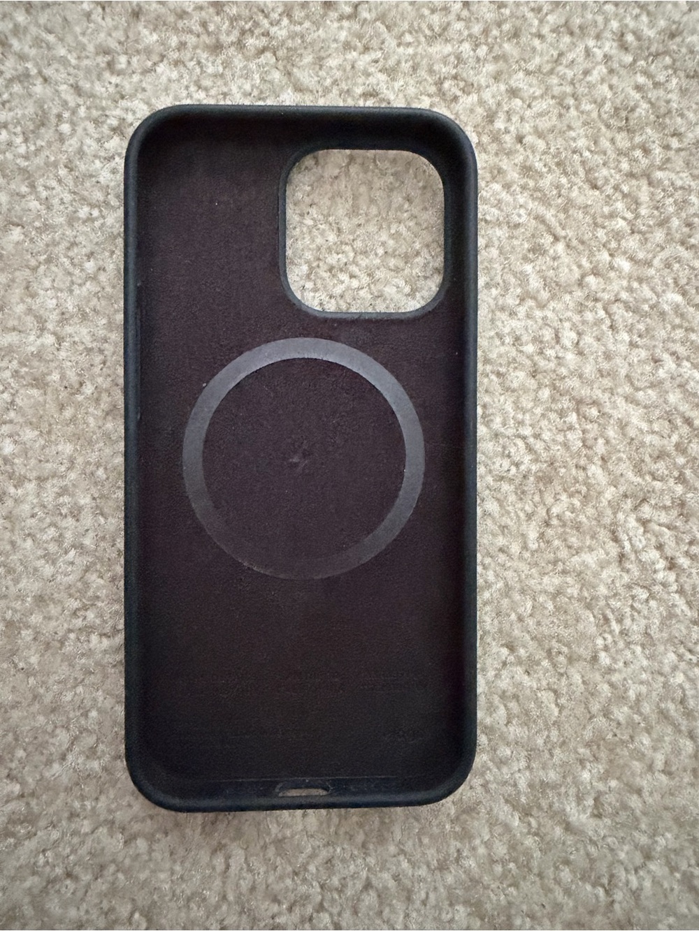 Black Magnetic Wireless Charging Compatible Phone Case